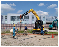 江南市布袋駅東複合公共施設建設工事 工期　令和3年7月～12月