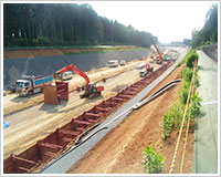 東関東自動車道鳥栖（ウェルポイント工事）